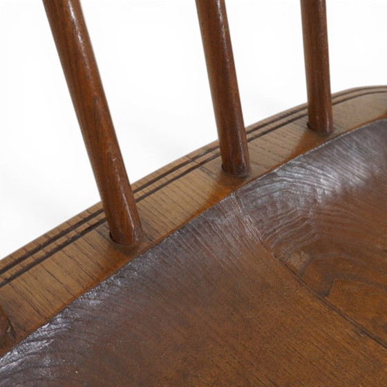 Image 1 of Par de sillones Windsor hechos a mano, Inglaterra, circa 1960.