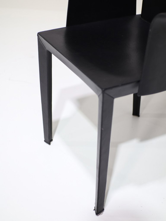 Image 1 of 4x Sillas de comedor Poltrona Frau Lola diseño italiano