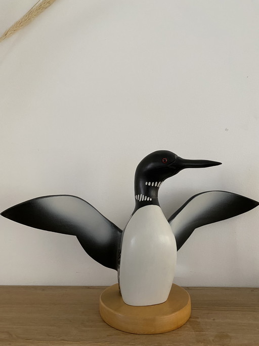 Hummel houten vogel uit Canada