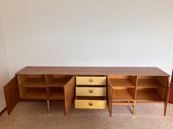 Image 1 of Vintage Fristho Franeker Sideboard (Modulus) with Brass Details – 1950s