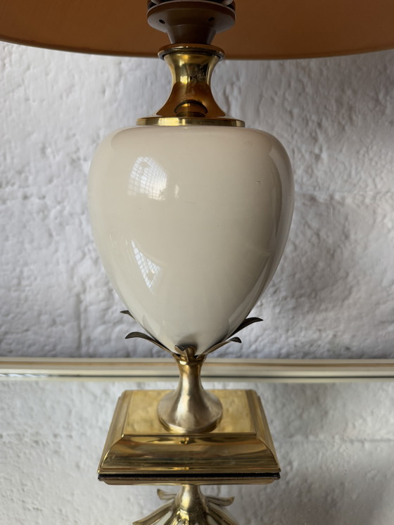 Image 1 of Lampada a forma di uovo di ananas di Le Dauphin, anni '70