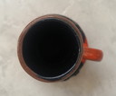 Vaso Orange Fat Lava di C.J Kreutz modello 219 anni '60 