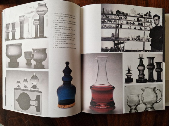 Image 1 of Kosta Boda - Water jug from the "Blå Serien" by Bertil Vallien 