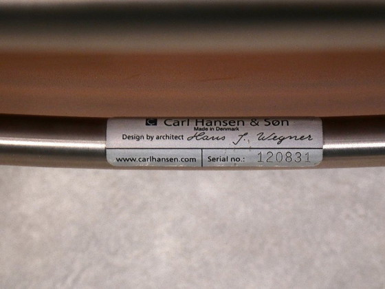 Image 1 of Set di poltrone da aeroporto CH401 di Hans J. Wegner