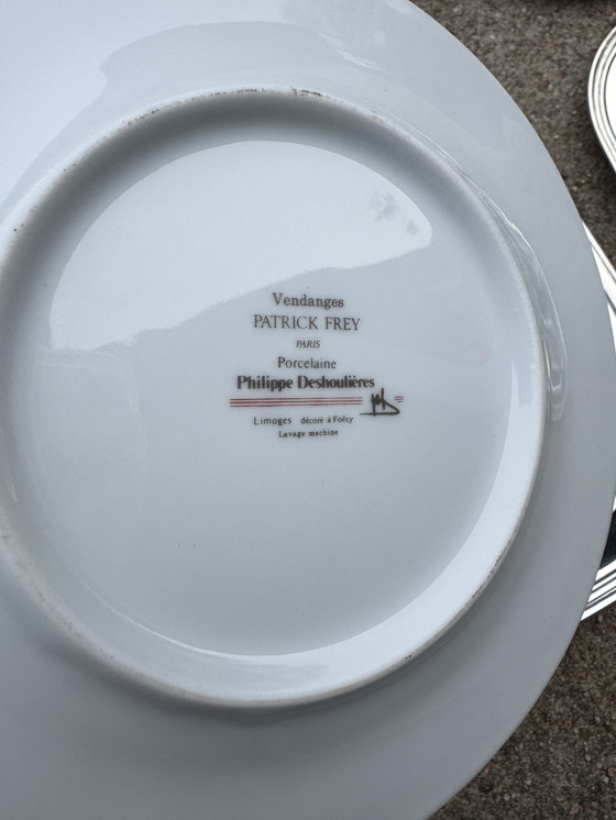 Image 1 of Teller der Serie „Ernte“ von Patrick Frey, 1980er Jahre