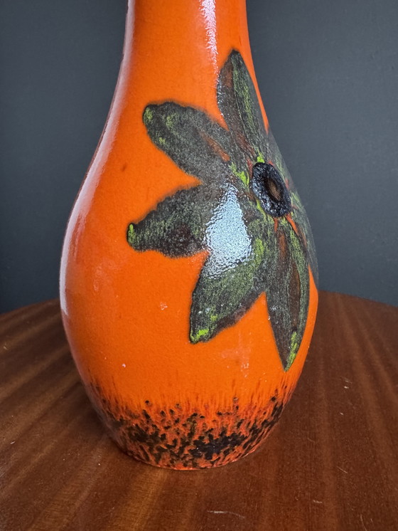 Image 1 of West German ceramic vase, 1970s