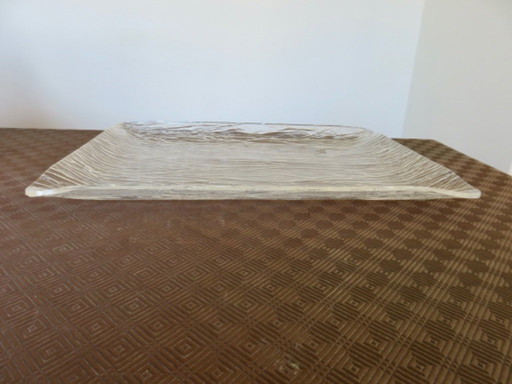 Large "Roche Bobois" tray in Plexiglas, altuglas, lucite, 1970