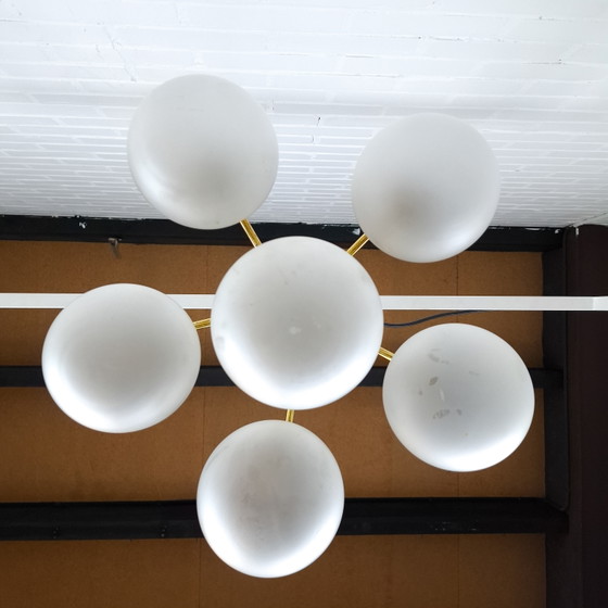 Image 1 of Lampe à suspension vintage Solken Leuchten, ère spatiale des années 70