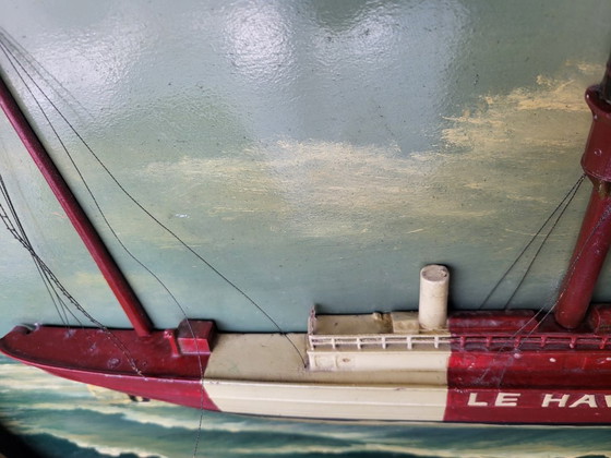 Image 1 of Schilderij 'Country Corner', bootdecoratie, Le Havre