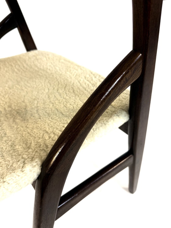 Image 1 of Vintage teak dining chair, Dyrlund '60