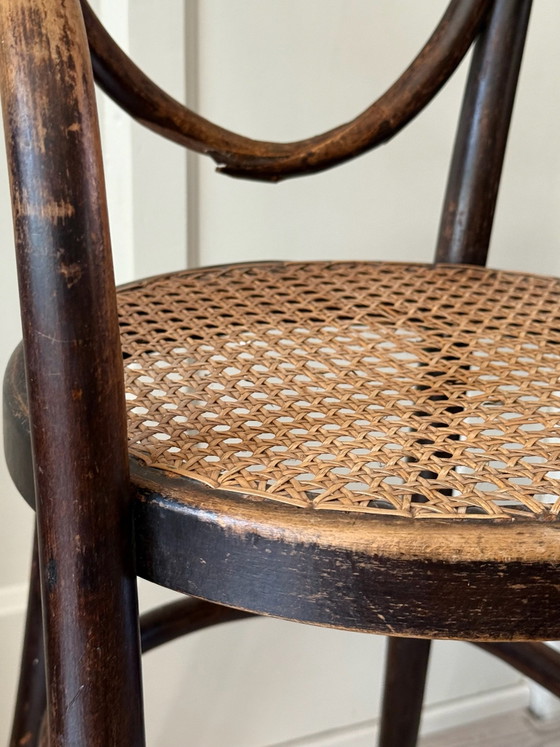Seggiolone Thonet originale (1918 - 1939), Sgabelli, Legno, Marrone (foto 5 di 12)