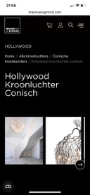 Hollywood-Kronleuchter der Marke Van Egmond