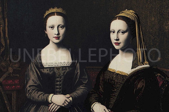 Image 1 of Foto stampata su plexiglass / Arte barocca rivisitata / Edizione limitata / Decorazione originale