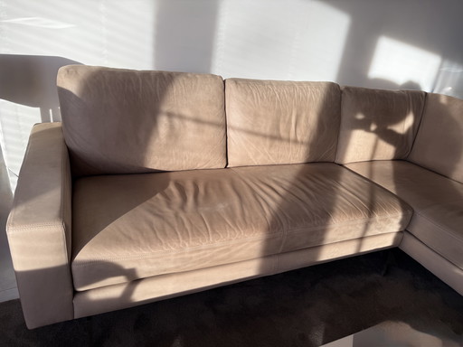 Mooie hoekbank van Lederland model Alva