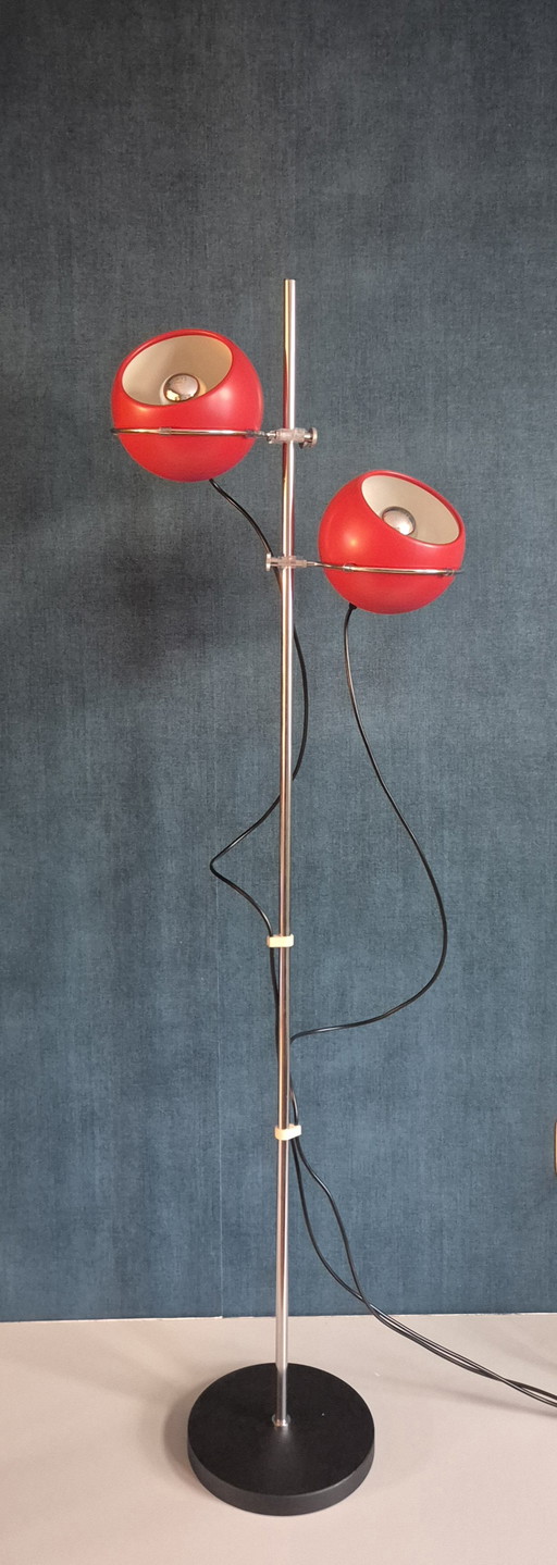 Lampadaire vintage / Lampe à ampoule Gepo / 1960s