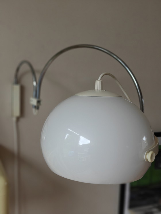 Image 1 of Vintage wandlamp dubbele boog