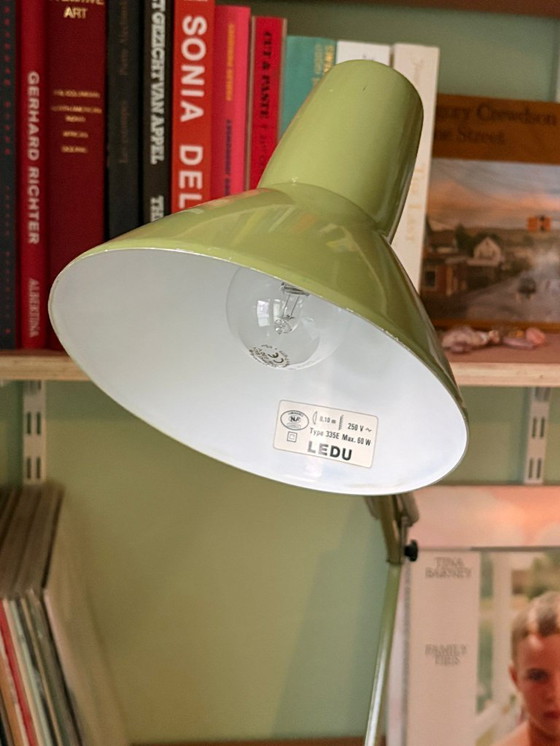 Image 1 of Lampe de bureau d'architecte vintage suédoise WASO LEDU (1960)