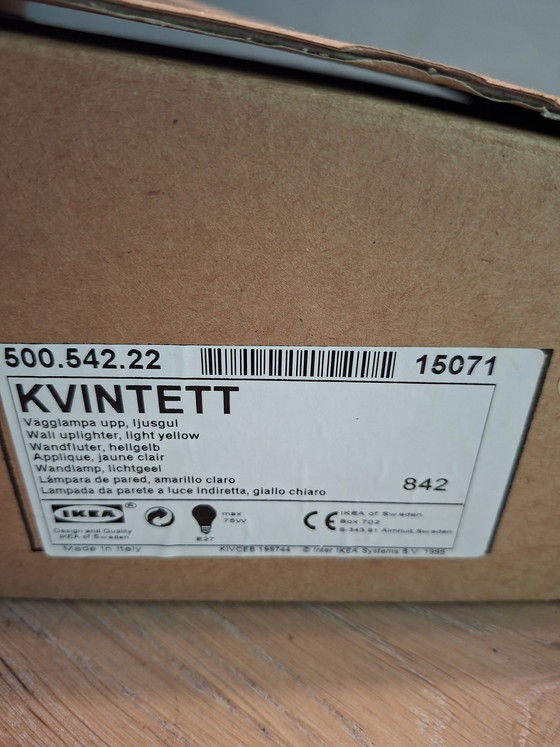 Image 1 of Vintage IKEA KVINTETT wandlamp 1995, Made in Italy, postmodern design
