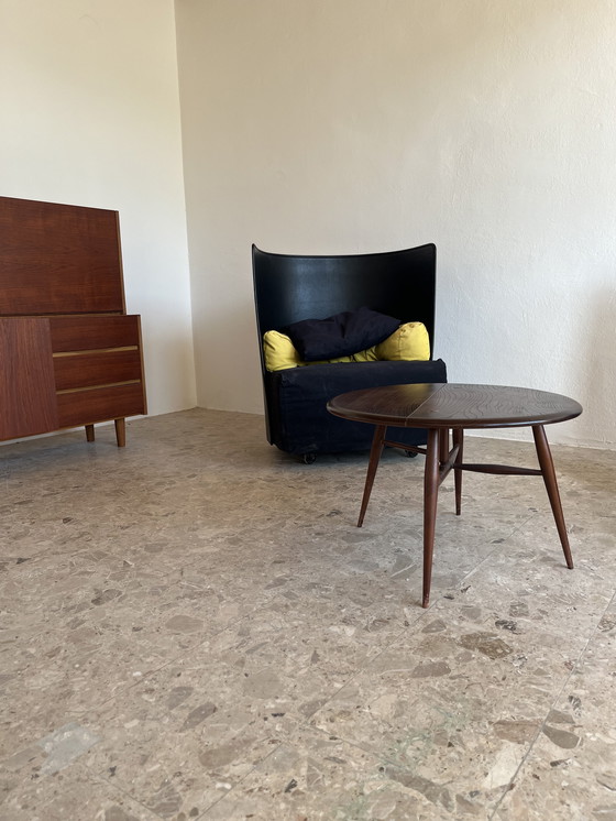 Image 1 of 2x Originele "Zanotta Campo 1984" loungestoel met hoge rugleuning van De Pas D'Urbino Lomazzi!!