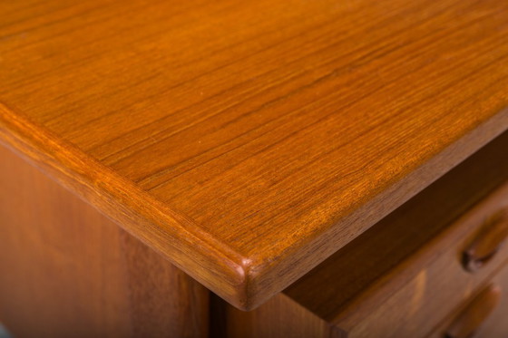 Image 1 of  Dänischer Teakholz-Schreibtisch von Kai Kristiansen für FM Møbler, 1960er Jahre