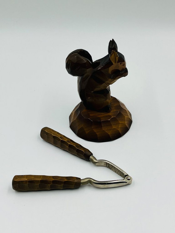 Carved Wooden Squirrel Nutcracker – Table accessories (photo 4 of 7)