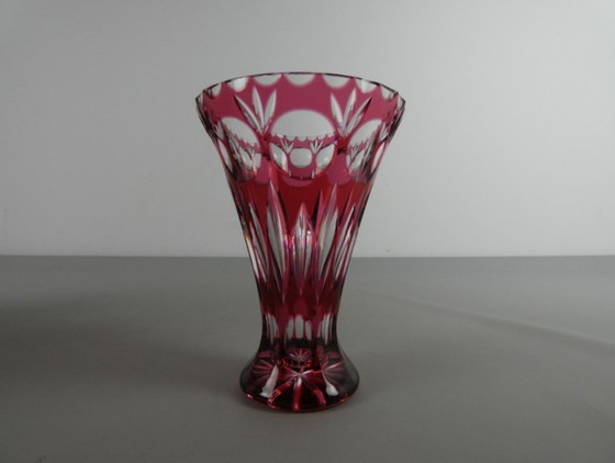 Image 1 of Nachtmann Vase – Ruby Red