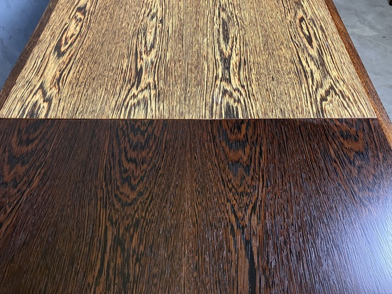 Image 1 of Pastoe Wenge table desk Braakman extendable