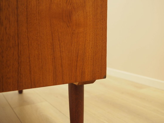 Image 1 of Teakholz-Bücherregal, dänisches Design, 1970er Jahre, Designer: Johannes Sorth