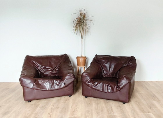 Image 1 of 2 x armchairs, eenpersoons zetels 