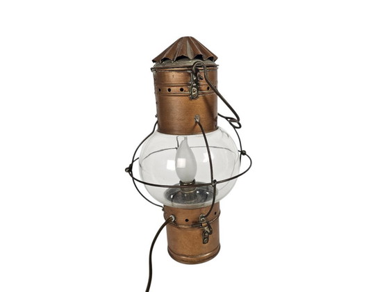 Image 1 of Lampe de navire - « Lanterne de l'Union » - Éclairage maritime - Laiton - Première moitié du XXe siècle