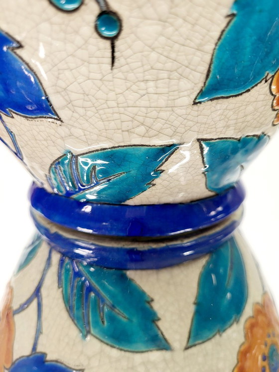 Image 1 of Boch Frères Keramis vase – decor D.2516 – ca. 1939 – Belgium