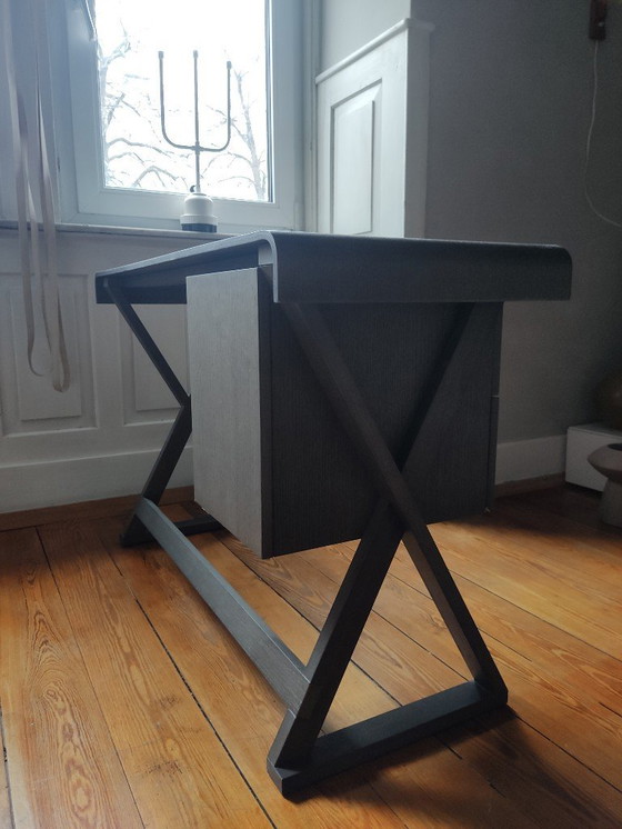 Image 1 of 1xMaxalto/B&B Italia - Sidus desk, Antonio Citterio, gray oak, 110cm