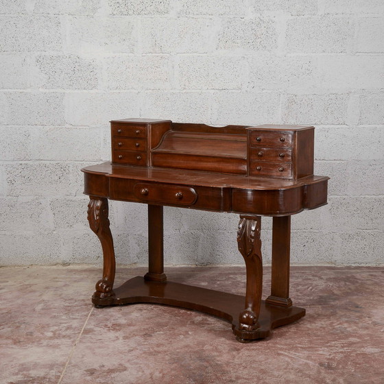 Mahogany desk – Desk lamps (photo 3 of 12)