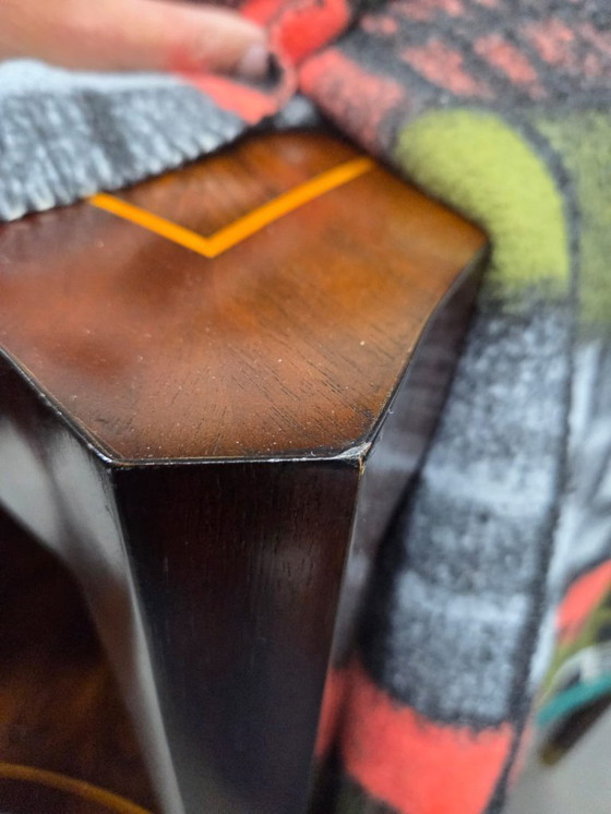 Image 1 of Jansen Furniture Table - Mahogany | 140 x 140 x 90 cm