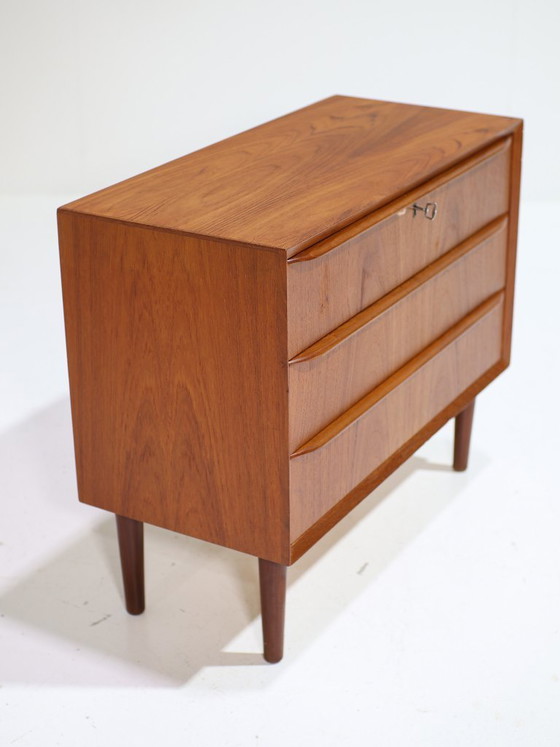 Image 1 of Ladekast teakhout vintage 1960s Deens