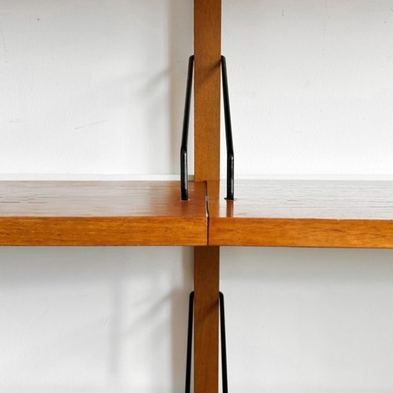 Image 1 of Mid-Century Poul Cadovius Royal Wall Unit Danish Design Vintage 1950s