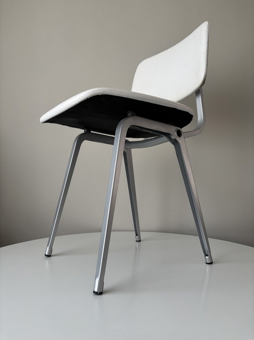 Revolt Ahrend de Cirkel cuero blanco (¿piel sintética?) estampado