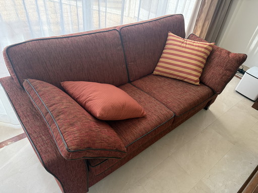 Klassiek koloniale banken 2x 3zits