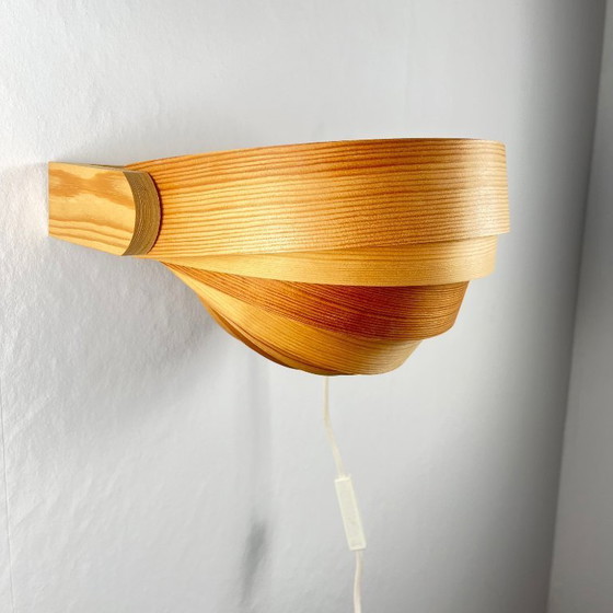 Image 1 of Translandia Duo Wall Lamp in Pine, Denmark, 1960-70
