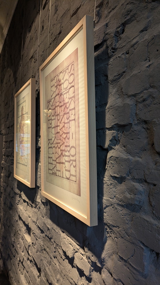 Image 1 of Franz Erhard Walther - 2 framed editions