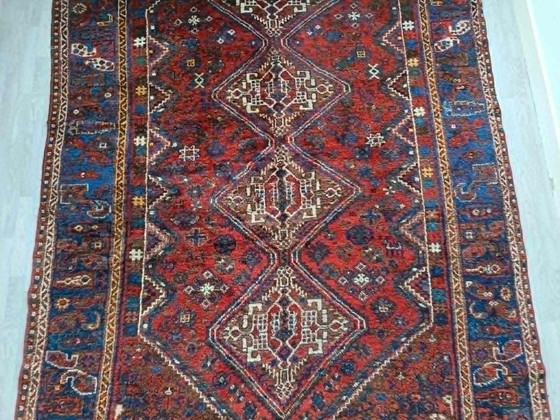 Image 1 of Tapis Persan Shiraz Noué Main