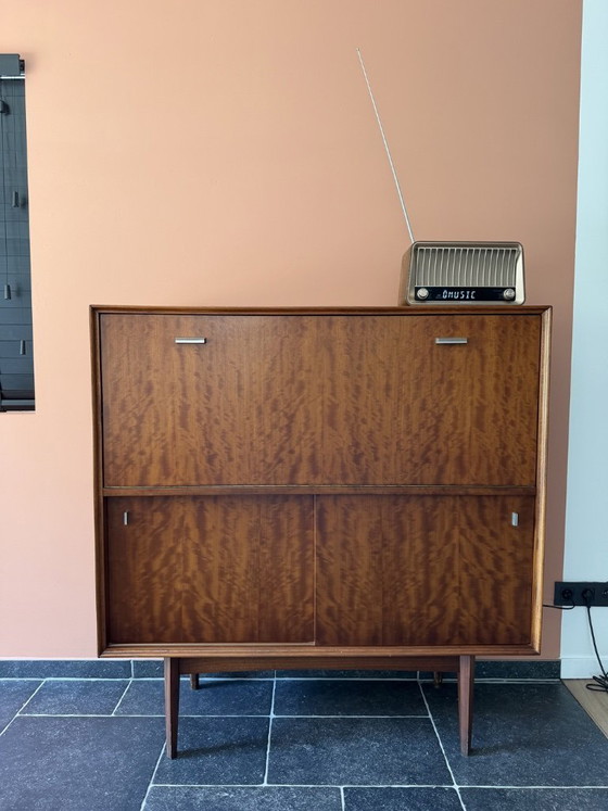 Image 1 of Vintage barkast / cocktail cabinet – Mid-century design 