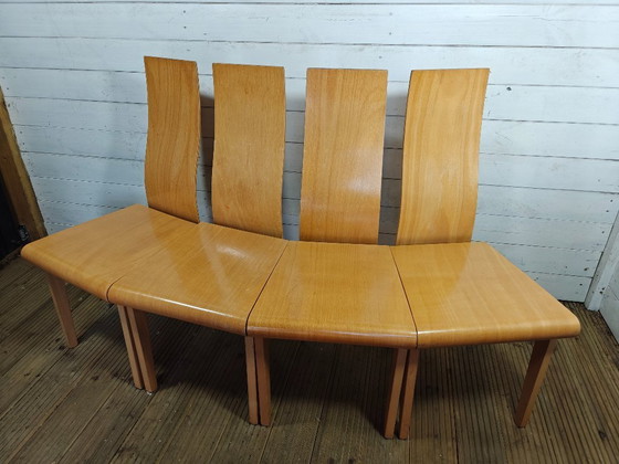 Image 1 of Vier prachtig Finazzer Molly Chairs - Stoel