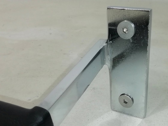 Image 1 of 1x Set di braccioli per poltrona in pelle GIRSBERGER 1600 LOUNGE CHAIR anni '60 pezzo di ricambio