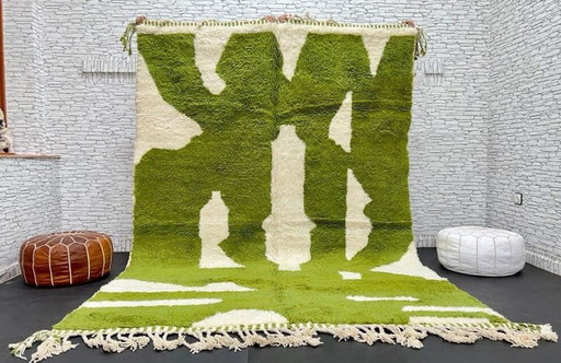Tappeto tradizionale in pura lana, fatto a mano e su misura, 2/3 m – Aime Té, vloerkleden en tapijten, Wool (photo 2 of 9)