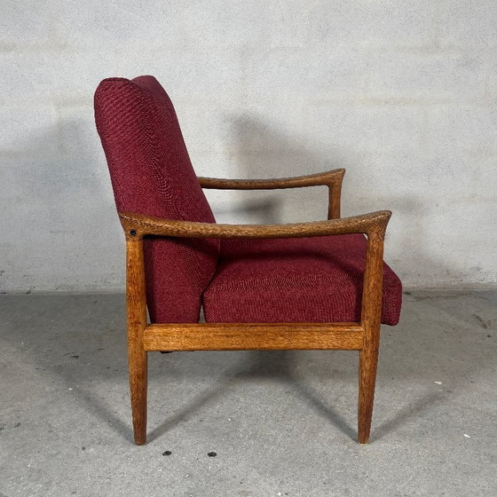 Image 1 of Fritz Hansen lounge stoel Deens design 60's