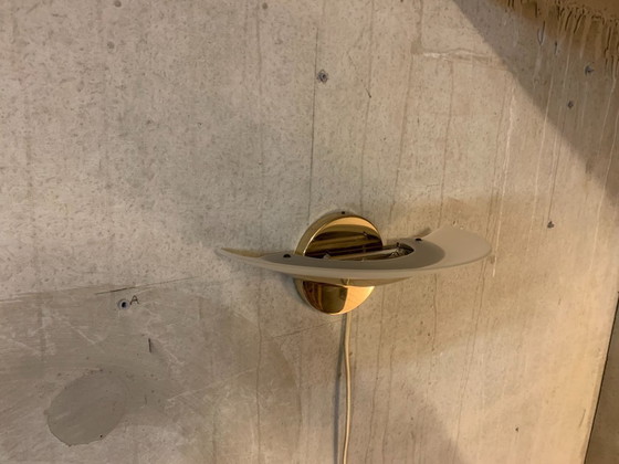 Image 1 of 2x Lámpara de pared dorada Estiluz, España