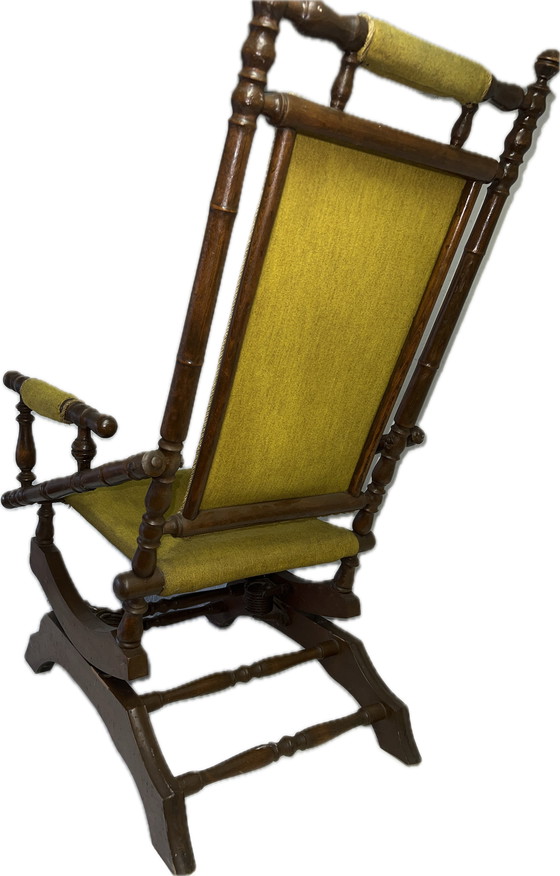 Image 1 of Engelse | Edwardiaanse | Amerikaanse schommelstoel Antiek