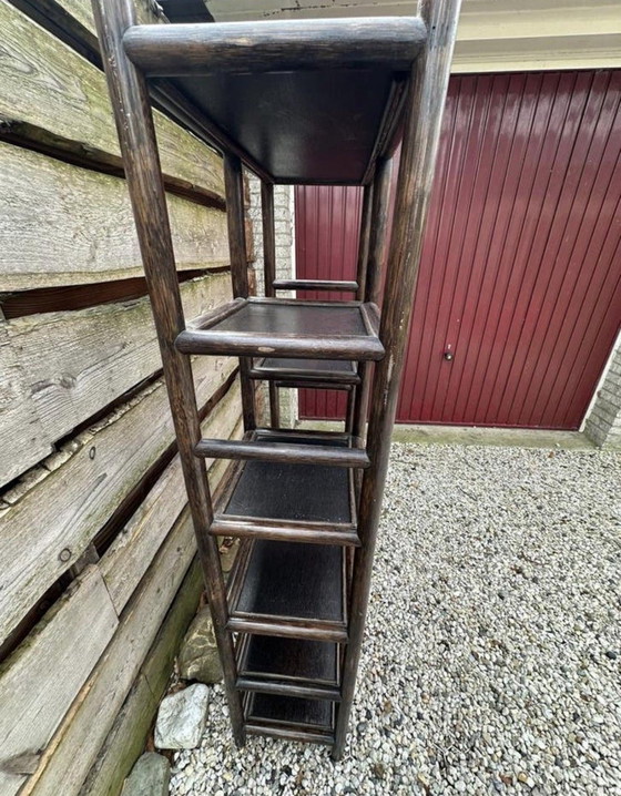 Image 1 of Vintage bamboo shelving unit / room divider