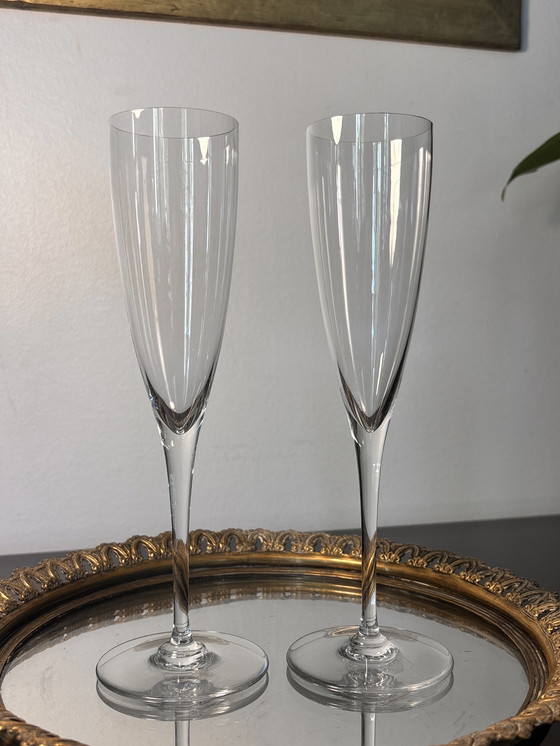 Image 1 of 2 Baccarat champagneglazen